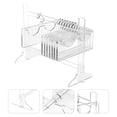 thumbnail image 4 of AcrylicLash Display Rack Transparent Eyelash Storage Organizer Hanger Shape for Space-Saving for False and Grafted Lashes, 4 of 6