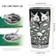 thumbnail image 2 of Taza de café Oasisdream, 600 ml, con estampado de calaveras, 2 of 6