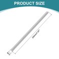 thumbnail image 2 of Uxcell 2 Pcs Tige Entièrement Filetée, M10 x 200mm Acier Inoxydable Filetages Droits avec Écrous et Rondelle Plate Barre de Tige Entièrement Cloutée pour Pinces, Cintres et Boulons en U, 2 of 6