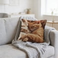 thumbnail image 3 of ddioayh Throw Pillow Cover Animal Print Soft Machine Washable 45x45cm for Sofa Chair Bedroom Home Decor Spring Easter Pet Theme Decorative Gift Idea, 3 of 6