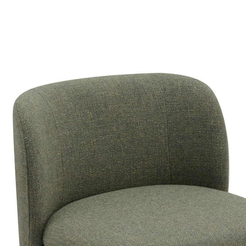 Spruce & Spring Swivel Upholstered Counter Stools Set of 2 Indoor Fabric Stools