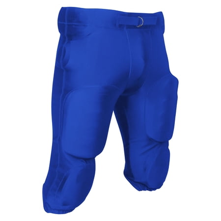 Blocker Traditional Poly/Spandex Football Game Pants, Youth Medium, Royal