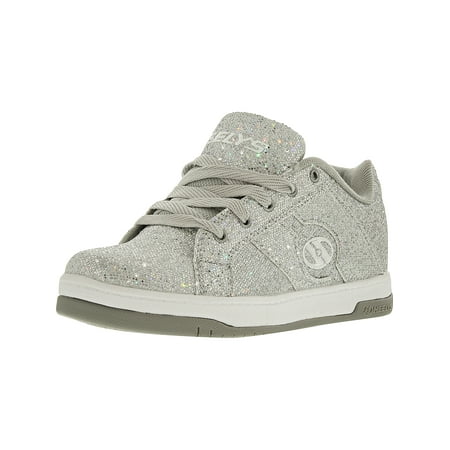 Heelys Split Silver Disco Glitter Ankle-High Fashion Sneaker - 7M