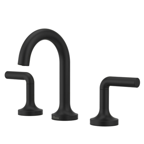 Pfister Lf-049-Zl Zeelan 1.2 GPM Widespread Bathroom Faucet - Black