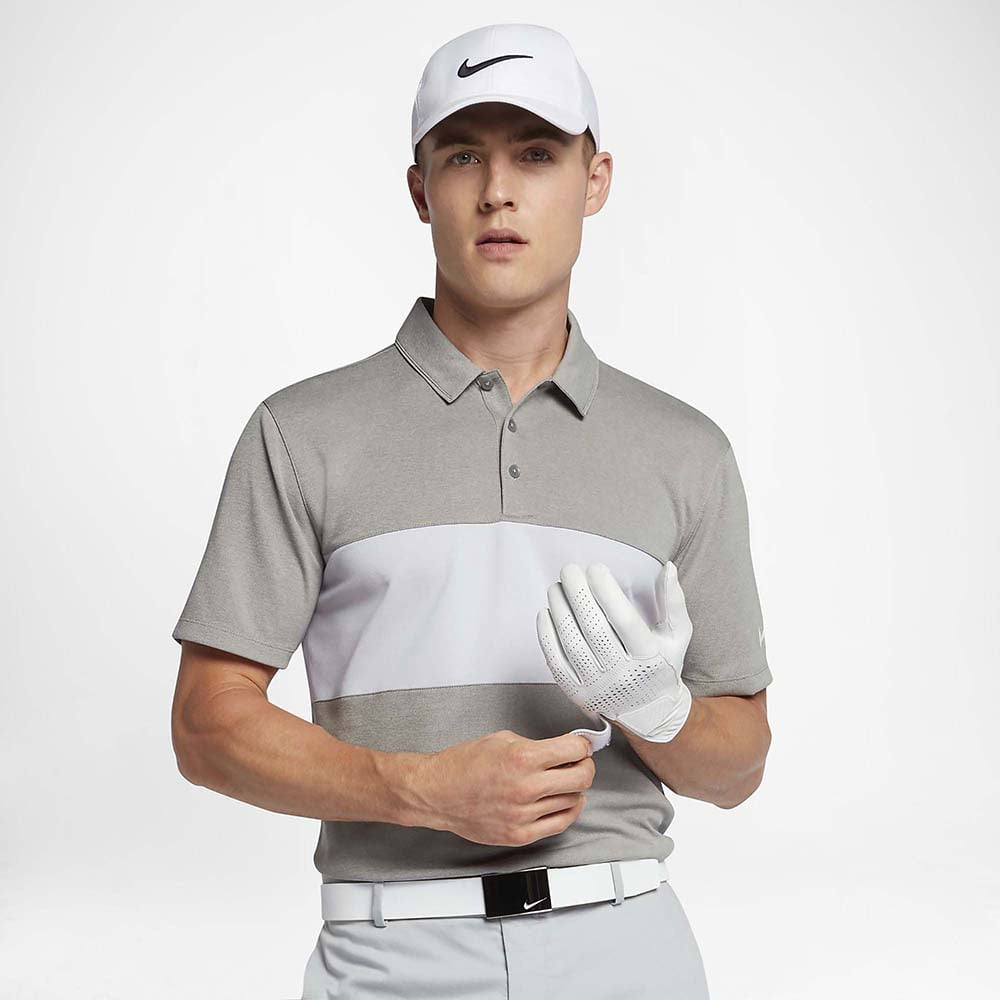 Nike mens golf shirt no collar online