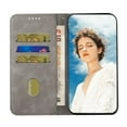 thumbnail image 3 of Case for OnePlus Nord 2 5G Card Slots Holder Wallet Kickstand Folio Flip PU Leather Magnetic, 3 of 5