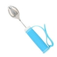 thumbnail image 1 of Easy Grip Handicap Spoon Fork,Fork Eating Aid NonSlip Handicap Eating Aid Spoon Adaptive Aid Fork Optimized for Excellence, 1 of 7