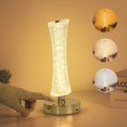 thumbnail image 1 of Tower Bedside Lamp, Crystal Cordless Table Lamp with Touch Control, 3 Color Modes & Brightness Adjustable, Small LED Table Lamp for Bedroom Kids Girls Teen Room Decor, 1 of 5