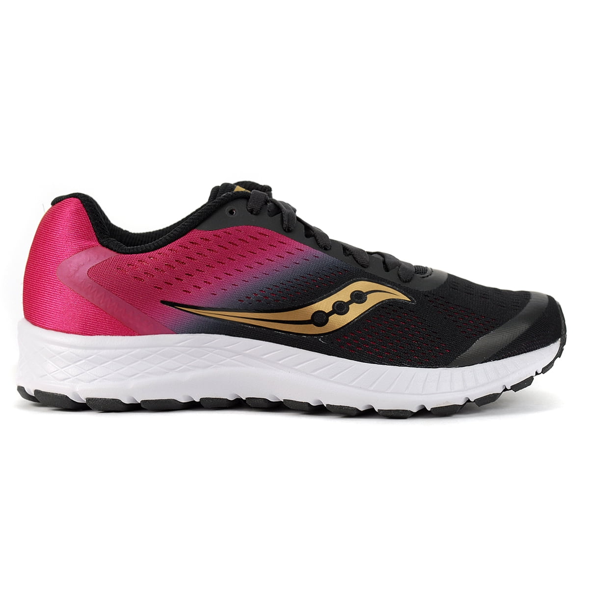 Saucony Women s Versafoam Ignite 2 Black Pink Gold Running Shoes S153916 Walmart