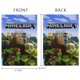 thumbnail image 4 of Minecraft -bandera de jardín temática. Regalo perfecto para fans, amigos y familiares, ideal para actividades al aire libre y decoración de fiestas.45CM*100CM, 4 of 5