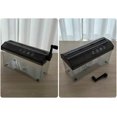 thumbnail image 4 of Hand crank paper shredder mini document paper cutter tool receipts ticket bill cutting machine office supplies orange, 4 of 5