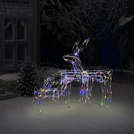 

WONISOLI 3 Piece Christmas Light Display Reindeers 229 LEDs