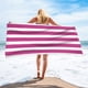 thumbnail image 5 of Accesorios de baño Toalla de playa Toallas de playa de microfibra Toallas de viaje ligeras y secas para arena para adultos Mujeres Hombres Niñas Niños Toallas de playa de poliéster, 5 of 8