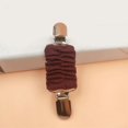 thumbnail image 3 of Xinyolin Sweater Clip Duck-mouth Elastic Geometric Flexible Firm Clothing Decor Jewelry Gift Women Fashion Shawl Clip Pin Brooch for Outdoor, 3 of 8