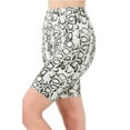 thumbnail image 6 of Yuri Brushed Microfiber Snakeskin Biker Shorts, 6 of 7