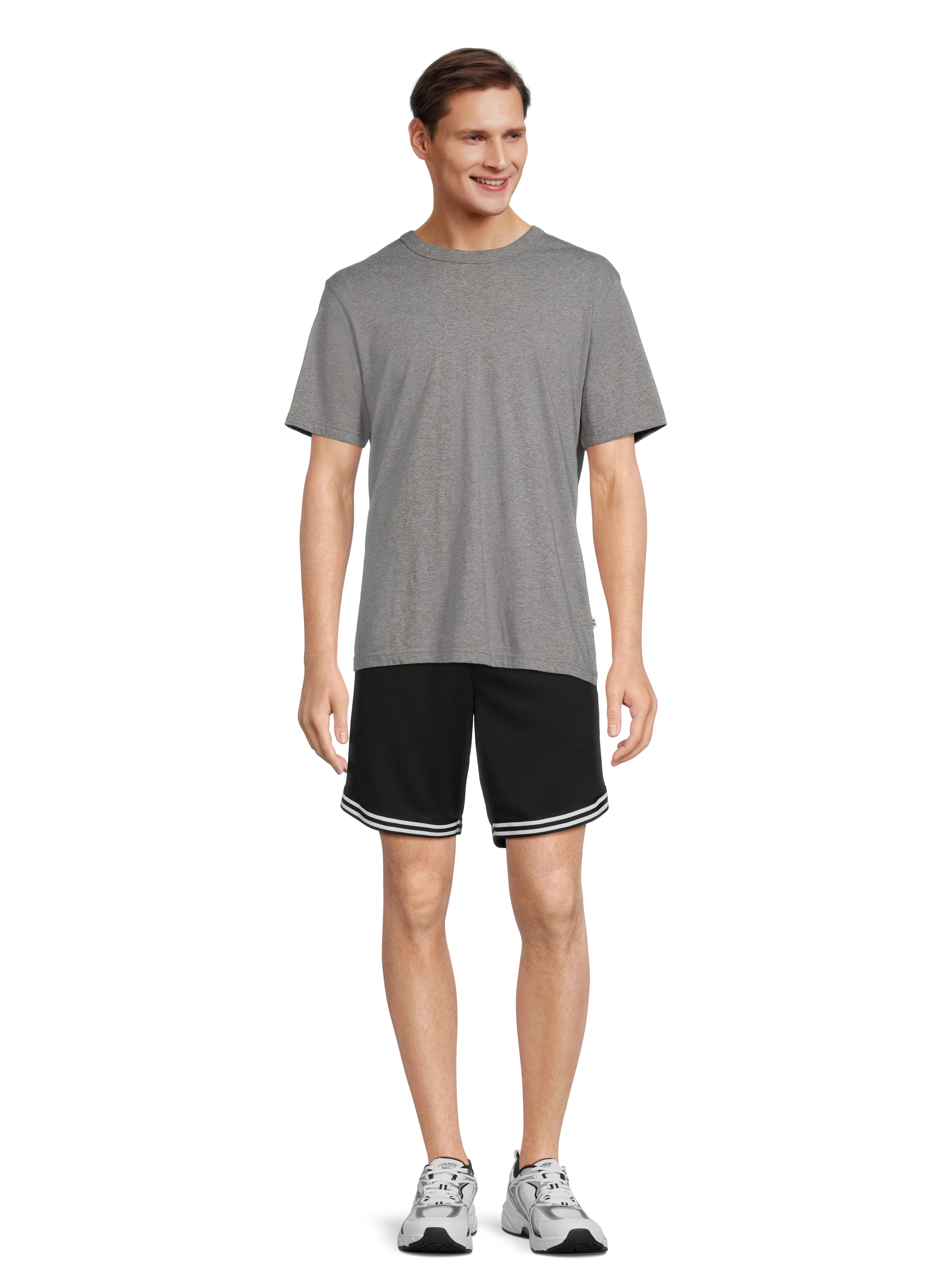 Athletic Works Men's & Big Men's 8" Inseam Mesh Gym Shorts, Sizes S-3XL