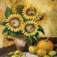 thumbnail image 3 of Schottler, Katharina 20x20 Black Modern Framed Museum Art Print Titled - Sunflower bouquet lV, 3 of 5