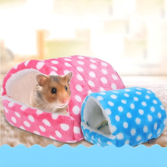 ACDANC Chinchilla Hedgehog Guinea Pig Bed Accessories Cage Toys Bearded Dragon House Hamster Supplies Habitat Ferret Rat