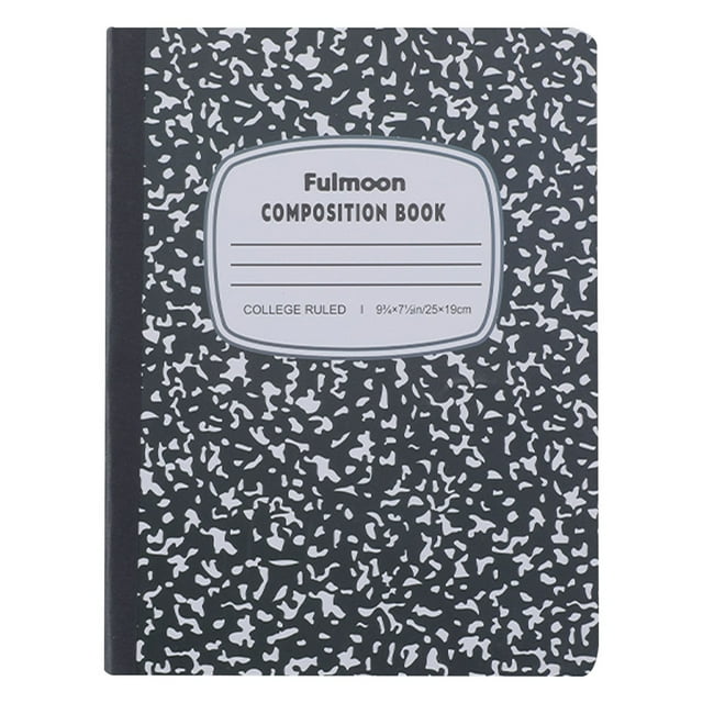 Trendy Tool Kit for Home, Wide Ruled Notebook Composition Notebooks Wide Ruled Composition Book Wide Notebook PaperSewn Binding Cover Assorted Colors