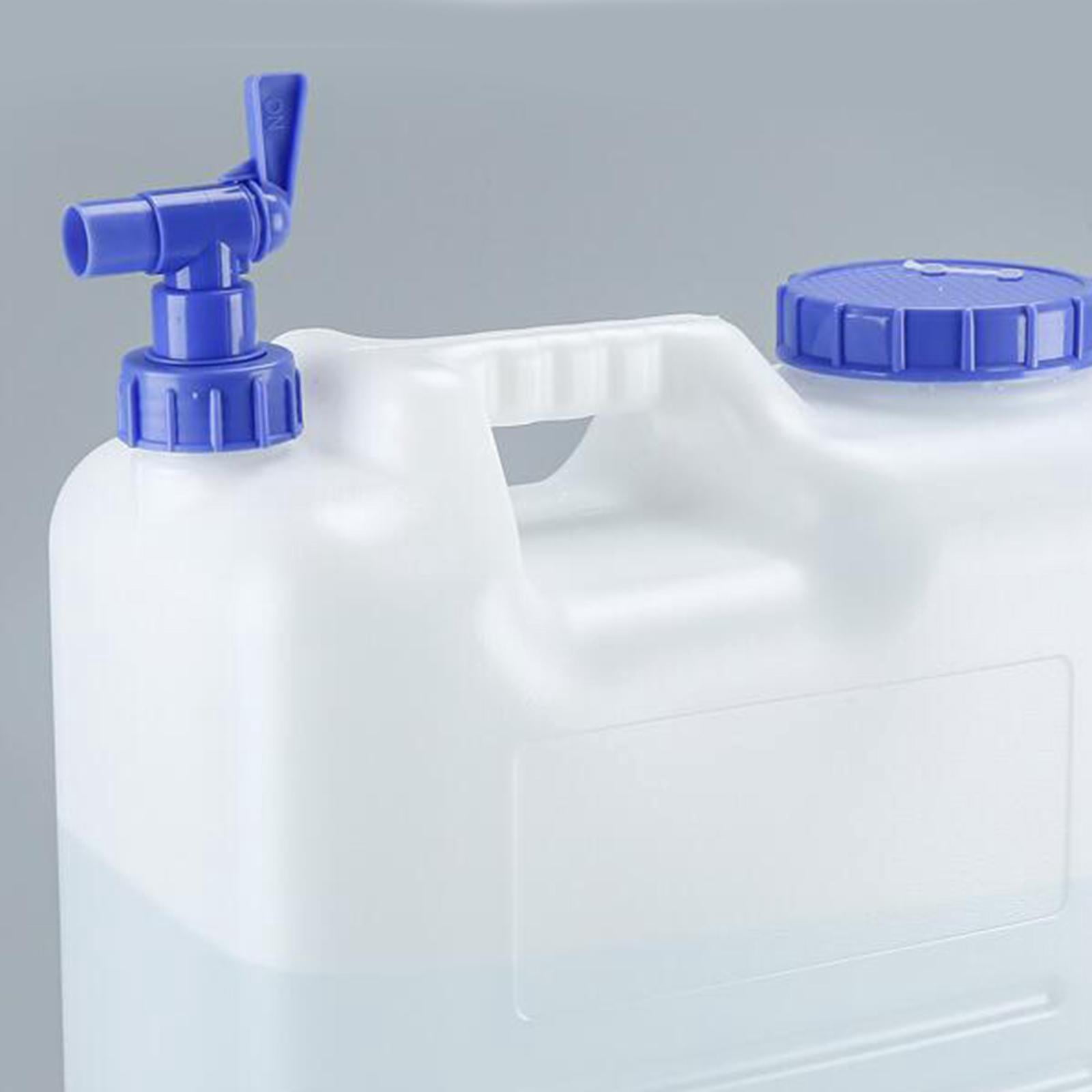 Wswqop Water Container Water Tank Multifunctional Large Capacity Drinking Canister with 15L
