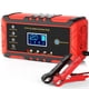 thumbnail image 1 of Cargador de Batería para Auto, Batería Inteligente 12V24V 6A Cargador de Goteo Automotriz 12V 24V Mantenedor de Batería Desulfatador con Compensación de Temperatura para Auto Camión Motocicleta Corta, 1 of 8