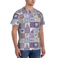 thumbnail image 5 of Rocae Lavender Flowers for Men's Moisture-Wicking Crew Tee - T-Shirt for Sports, Outdoor Activities, and Casual WearMedium, 5 of 9