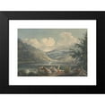 thumbnail image 2 of Edward Dayes 14x11 Black Modern Framed Museum Art Print Titled - Haweswater, Westmoreland (ca. 1795), 2 of 5