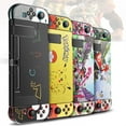 thumbnail image 2 of Nintendo Switch Case Cartoon Anime Cute Dockable, Hard Shell Protective Full Body Case, Cover for Joy-Con Controller, NS Console Switch Accessories Conque GMYLE (Pokemon A), 2 of 2