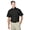 Black, variant on BlueGeneration Mens Short Sleeve Easy Care Poplin - Light Blue Small Solid