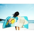 thumbnail image 2 of Surfer Dog Shih Tzu Premium Beach Towel 30 in x 60 in, 2 of 4