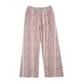 thumbnail image 4 of Valentine's Day Womens Flannel Pajama Pants Fluffy Comfy Loose Soft Plush Heart Print Home Pants Warm Fuzzy Pajama Bottoms, 4 of 6
