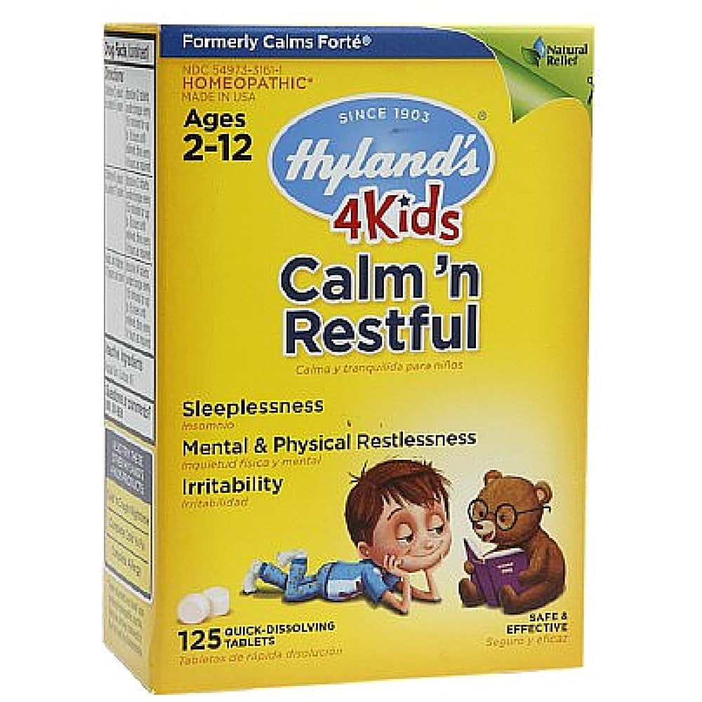 Hyland's 4 Kids Calm & Restful QuickDissolving Tablets 125 ea