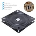 thumbnail image 3 of Black Metal Iron Turntable Office Supplies Accessory Rotating Display Base 150 x 150 x 2mm for Craft, 3 of 4