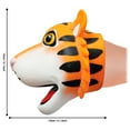 thumbnail image 3 of Snap Attack - Tiger by Deluxebase. Stretchy Tiger Hand Puppet with Movable Mouth for Kids' Play, 3 of 5
