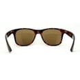 thumbnail image 4 of Classic Iconic Hipster Horn Rim Sunglasses Tortoise Brown, 4 of 4