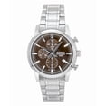 thumbnail image 1 of Casio Reloj Cronógrafo Analógico de Acero Inoxidable con Esfera Marrón de Cuarzo MTP-E510D-5AV para Hombre, 1 of 1