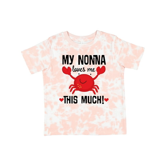 Inktastic Nonna Loves Me Grandson Boys or Girls Toddler T-Shirt