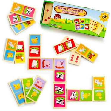 Brybelly TCDG-032 Busy Barnyard Dominoes