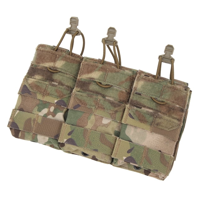 Triple Molle Mag Bolsa con Cordón Elástico Cordura Fija Sólidamente Triple Revistero para Juego ANGGREK Otros