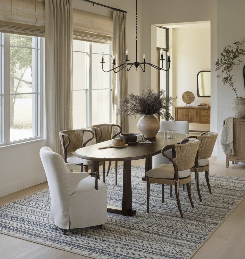 Rug Branch Havana Collection Traditional Distressed Area Rug.