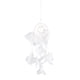 thumbnail image 1 of Atrapasueños moderno JAAS colgante de joyería de plumas decoración de boda luz nocturna blanco, 1 of 5