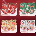 thumbnail image 4 of 12 2023 gafas feliz año nuevo montura de gafas accesorios de vestir para fiesta de navidad fiesta de fin de año Vhermosa CPB-SSW158, 4 of 5