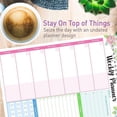 thumbnail image 4 of 2pcs Weekly Planner Notepad And Today Planner Notebook 52 Sheets, Undated Weekly To Do List Notepad For School Office, 4 of 5