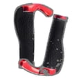 thumbnail image 2 of Mountain Bicycle Bike Cycling Lock-on Handlebar Hand Bar End Grips Set-red, 2 of 2