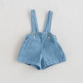 thumbnail image 2 of Landzoo Toddler Boys Back To School Trousers Solid Color Elastic Waist Fall Soft Boys Overalls Pants Size 2-3 Years, 2 of 4
