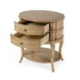 thumbnail image 6 of Butler Specialty Company Jarvis Oval 2-Drawer Side Table - Antique Beige, 6 of 8