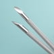 thumbnail image 3 of 2 uds uso de doble punta de acero inoxidable Nail Art cutícula empujador removedor pedicura manicura palos herramienta, 3 of 5
