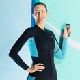 thumbnail image 4 of Traje de neopreno de 15 MM traje de neopreno de manga larga a prueba de frío Top UPF50 + traje de neopreno con cremallera frontal Top para natación buceo surf kayak, 4 of 8