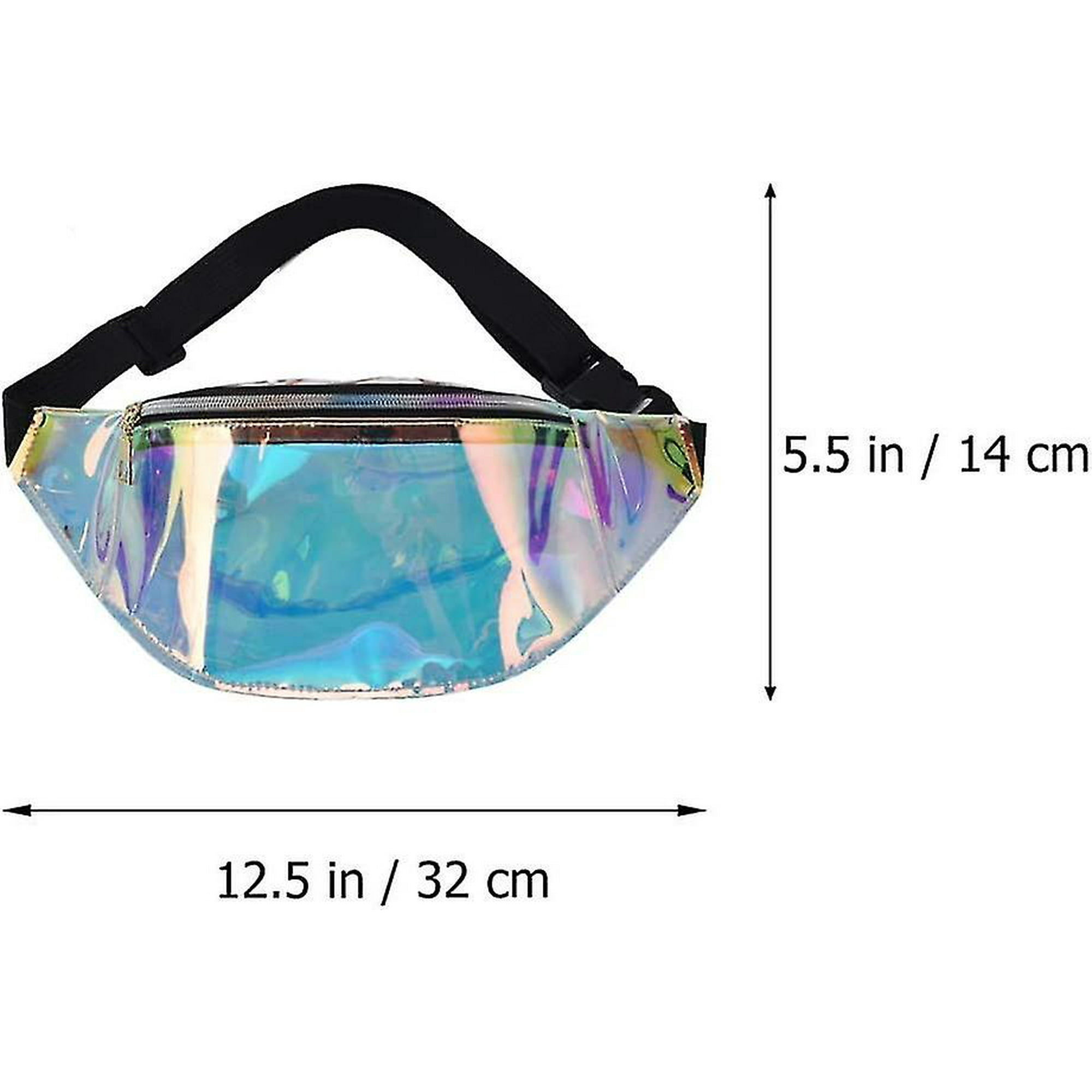 Clear Holographic Fanny Pack Clear Fanny Pack Holographic Fanny Pack Unisex Chest Bag