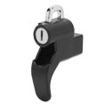 thumbnail image 2 of Cerradura de gancho de seguridad para casco de motocicleta con 2 llaves, orificios para tornillos de 6mm, aleación de aluminio antirrobo para motos y scooters Jadeshay A, 2 of 8
